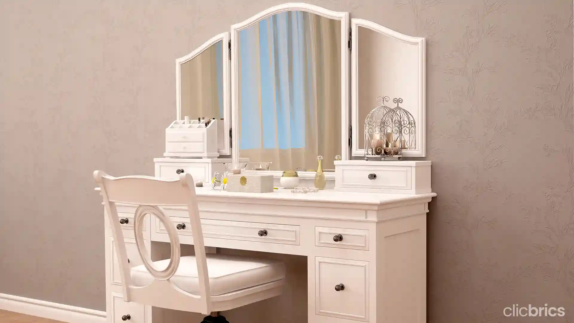 dressing area design